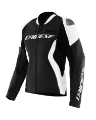 CHAQUETA DAINESE RACING 5 LADY BLACK/WHITE