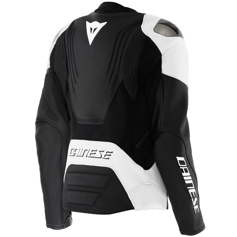 CHAQUETA DAINESE RACING 5 LADY BLACK/WHITE