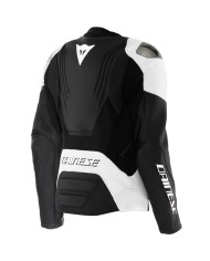 CHAQUETA DAINESE RACING 5 LADY BLACK/WHITE
