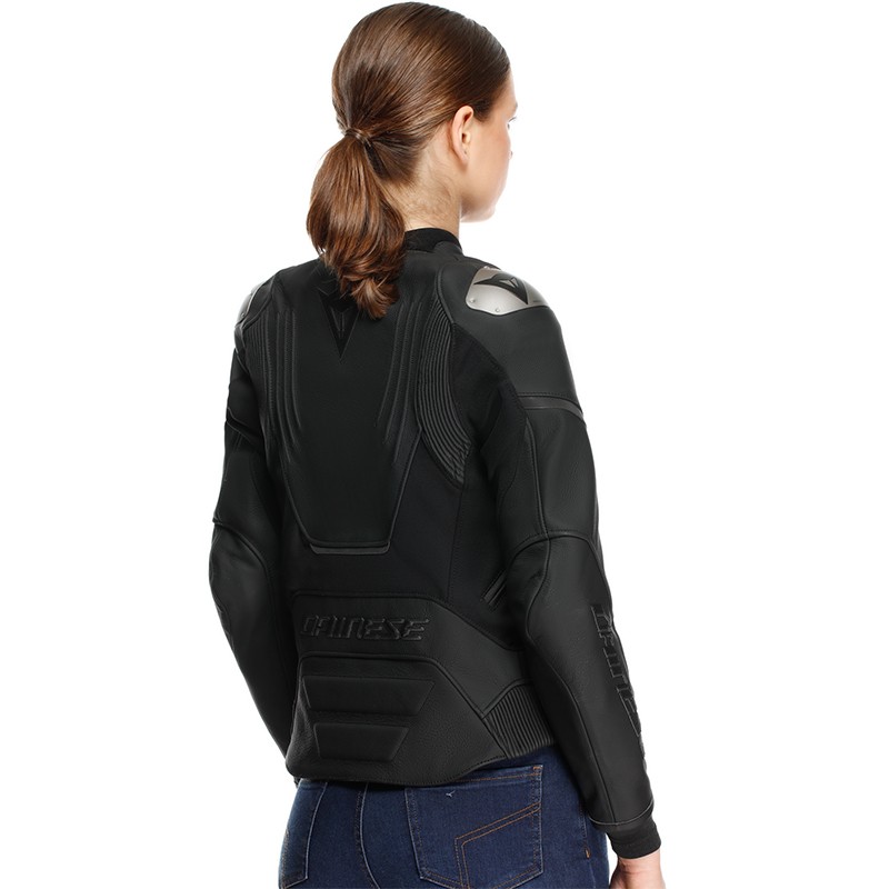 CHAQUETA DAINESE RACING 5 LADY BLACK/BLACK