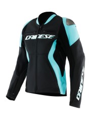 CHAQUETA DAINESE RACING 5 LADY BLACK/WATER