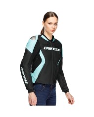 CHAQUETA DAINESE RACING 5 LADY BLACK/WATER