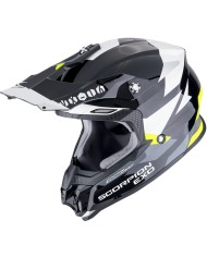 CASCO SCORPION VX-16 EVO AIR ROD BLACK/YELLOW FLUO