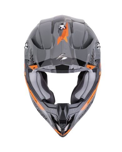 CASCO SCORPION VX-16 EVO AIR ROD GREY/ORANGE