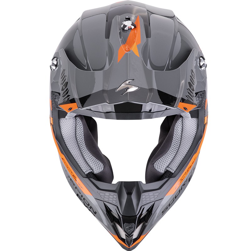 CASCO SCORPION VX-16 EVO AIR ROD GREY/ORANGE