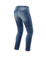 PANTALONES VAQUEROS REVIT WESTWOOD LADY AZUL GASTADO