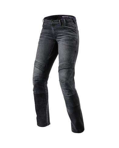 PANTALONES VAQUEROS REVIT MOTO LADY NEGRO