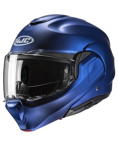 CASCO HJC F100 SEMI FLAT METALLIC BLUE