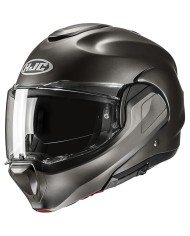 CASCO HJC F100 SEMI FLAT TITANIUM
