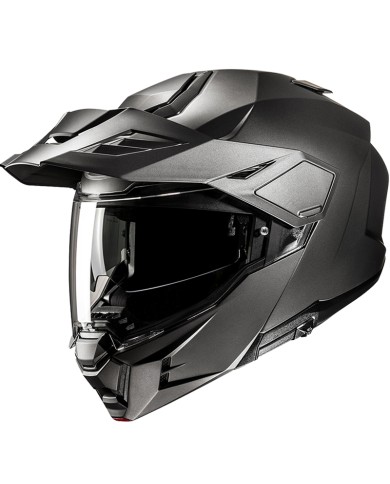 CASCO HJC I80 MODULAR SEMI FLAT TITANIUM