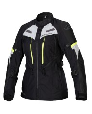 CHAQUETA ALPINESTARS STELLA BOGOTA PRO DRYSTAR LADY BLACK/GREY/YELLOW