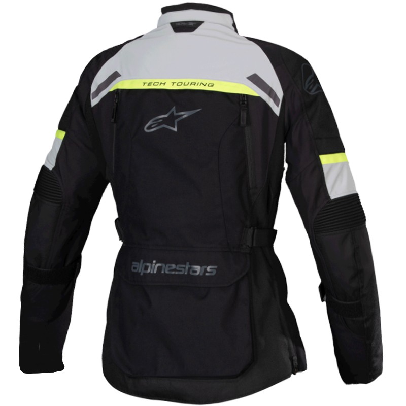 CHAQUETA ALPINESTARS STELLA BOGOTA PRO DRYSTAR LADY BLACK/GREY/YELLOW
