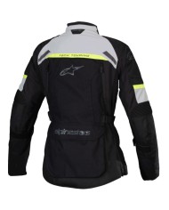 CHAQUETA ALPINESTARS STELLA BOGOTA PRO DRYSTAR LADY BLACK/GREY/YELLOW