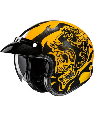 CASCO HJC V31 FLAME MC3