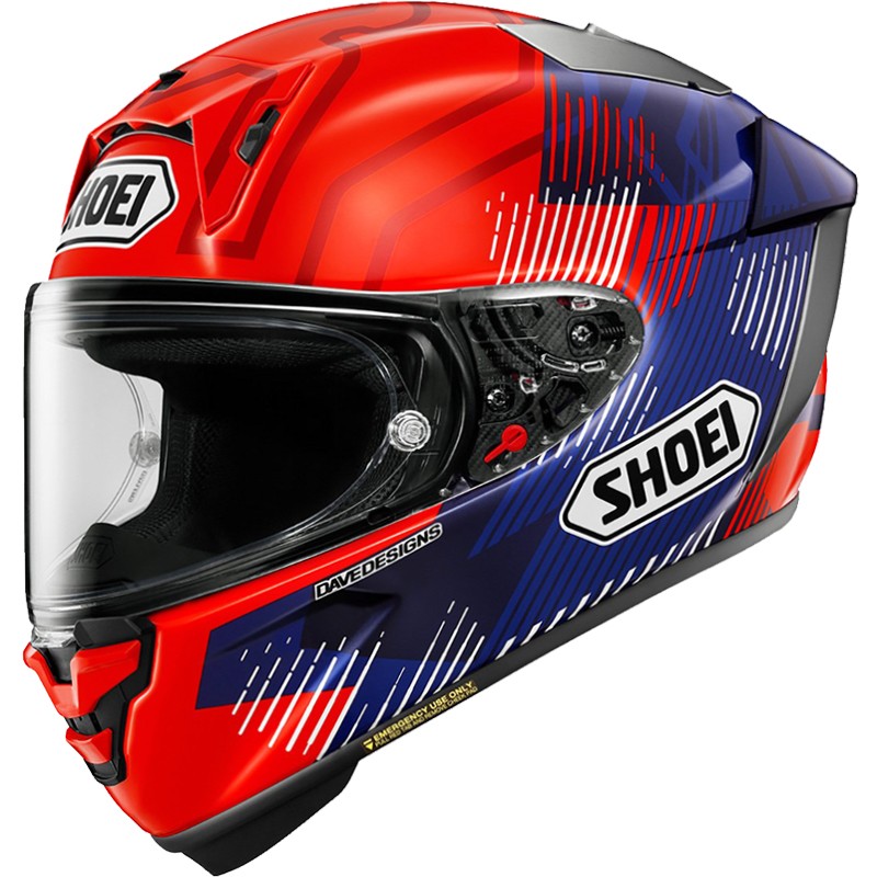CASCO SHOEI X-SPR PRO MARQUEZ 8 TC1