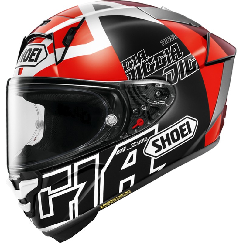 CASCO SHOEI X-SPR PRO DIGGIA 2 TC1
