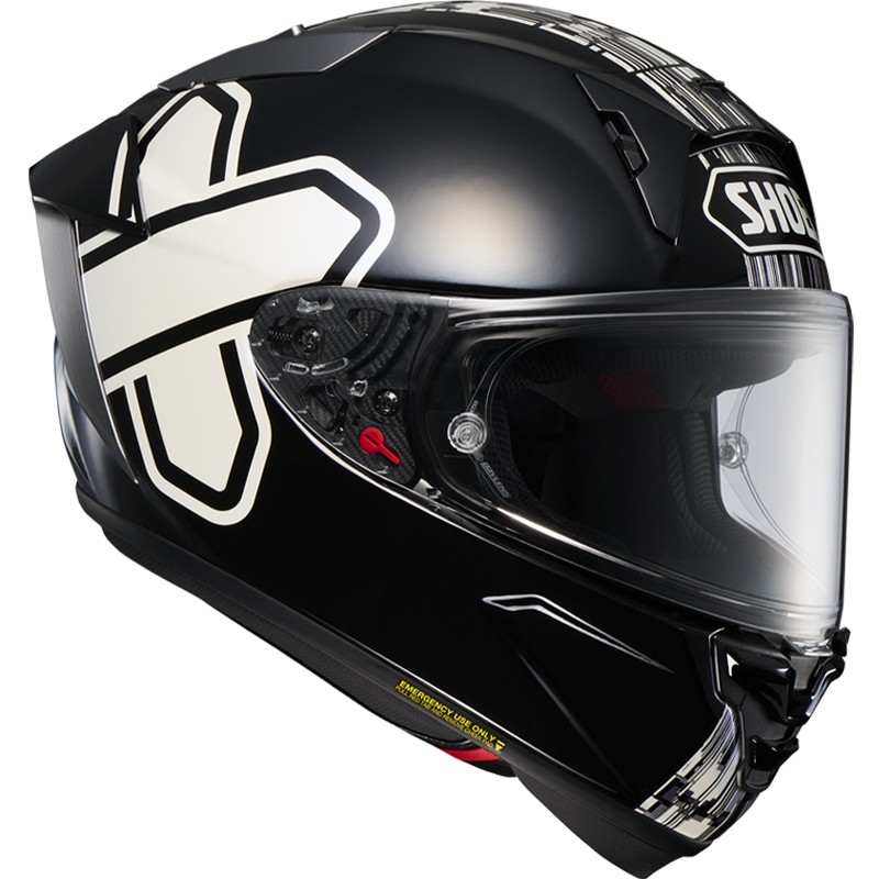CASCO SHOEI X-SPR PRO CROSS LOGO TC5