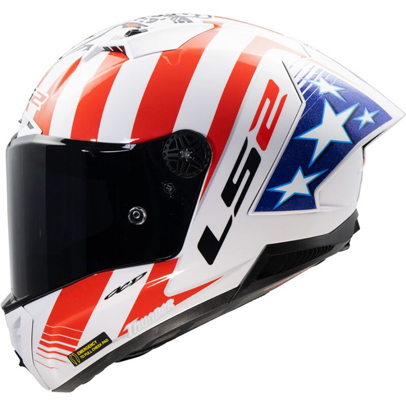 CASCO LS2 THUNDER CARBON GP AERO REPLICA BAZ