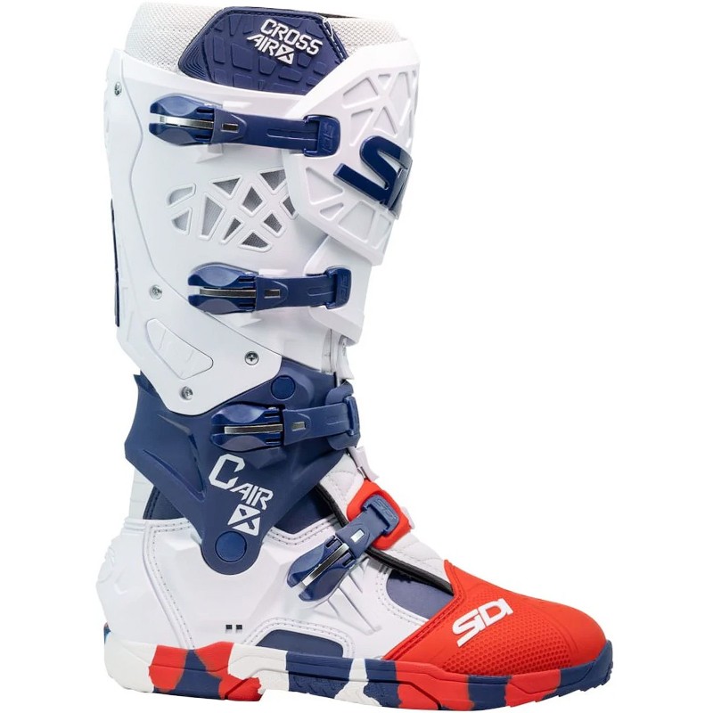 BOTAS SIDI CROSSAIR X WHITE/BLUE/RED