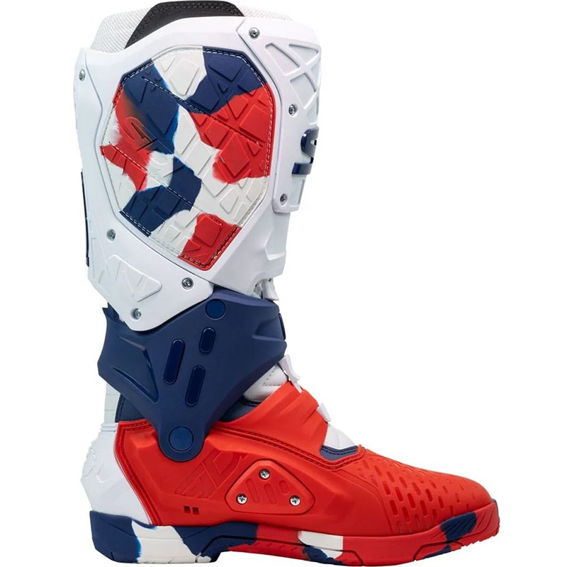BOTAS SIDI CROSSAIR X WHITE/BLUE/RED