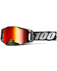 GAFAS 100% ARMEGA M2 SOLEDAD ROJO ESPEJO