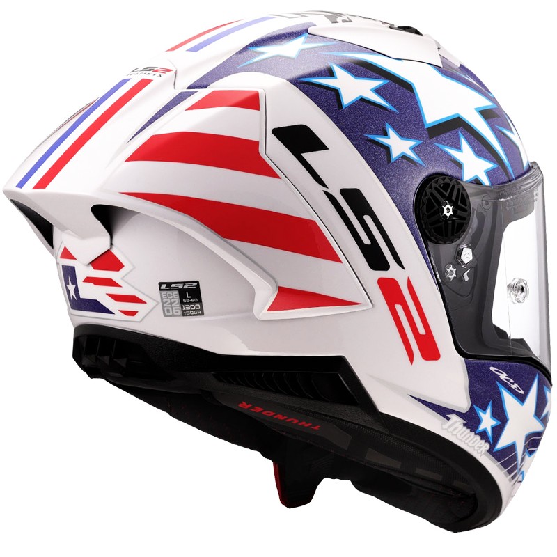 CASCO LS2 THUNDER CARBON GP AERO REPLICA BAZ