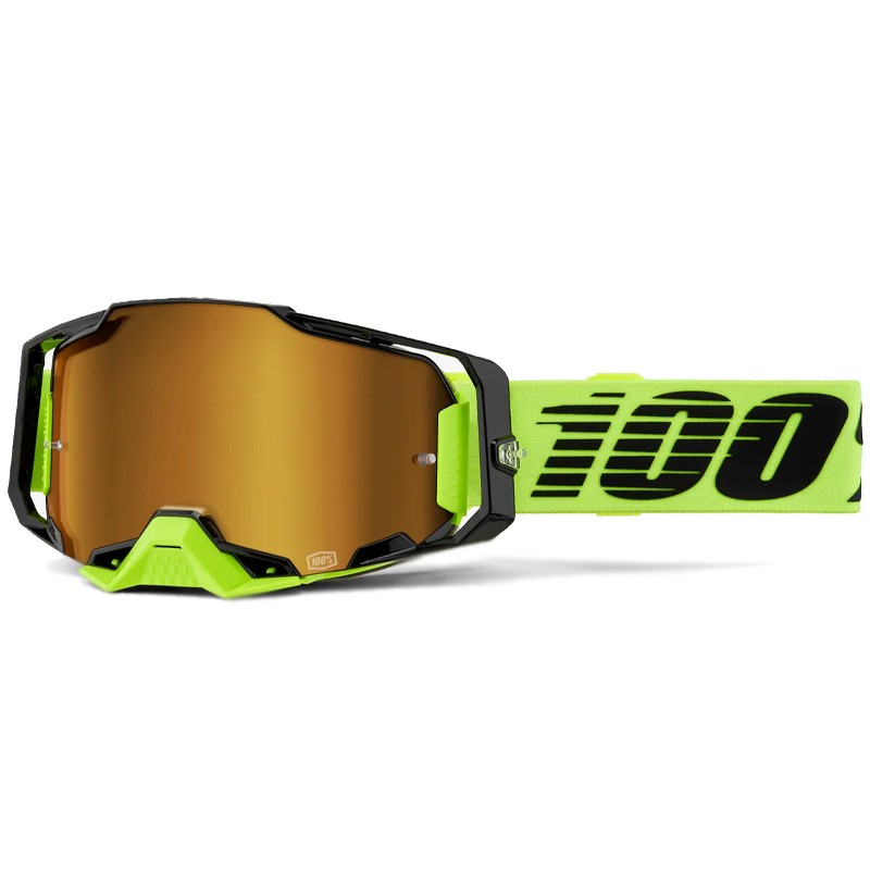 GAFAS 100% ARMEGA M2 AMARILLO / ORO ESPEJO