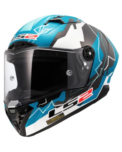 CASCO LS2 THUNDER CARBON GP AERO REPLICA HUERTAS