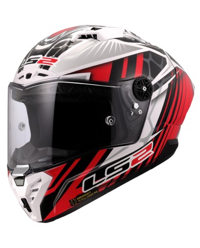 CASCO LS2 THUNDER CARBON GP AERO REPLICA PEROLARI