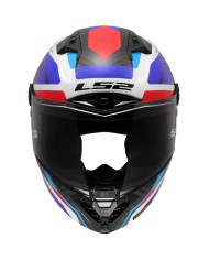 CASCO LS2 THUNDER CARBON GP AERO RAUTE BLUE RED