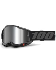 GAFAS 100% ACCURI 2 M2 NEGRO / PLATA ESPEJO