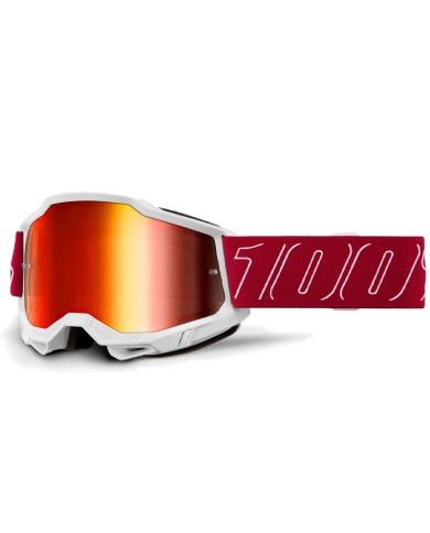 GAFAS 100% ACCURI 2 M2 RJLINE / ROJO ESPEJO