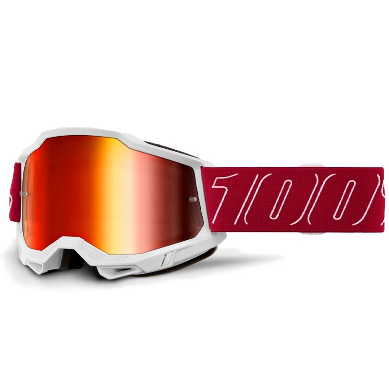 GAFAS 100% ACCURI 2 M2 RJLINE / ROJO ESPEJO