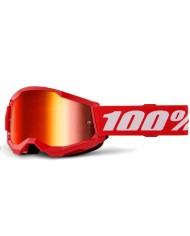 GAFAS 100% STRATA 2 M2 ROJO / ROJO ESPEJO