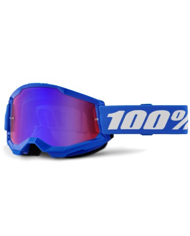 GAFAS 100% STRATA 2 M2 AZUL / ROJO AZUL ESPEJO