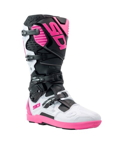 BOTAS SIDI CROSSFIRE 3 SRS BLACK/WHITE/PINK