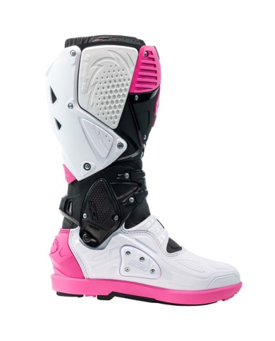 BOTAS SIDI CROSSFIRE 3 SRS BLACK/WHITE/PINK