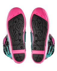 BOTAS SIDI CROSSFIRE 3 SRS BLACK/GREEN MINT/PINK