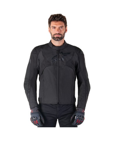 CHAQUETA ALPINESTARS T-JAWS V4 WP BLACK/BLACK