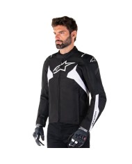 CHAQUETA-ALPINESTARS-T-JAWS V4 WP BLACK/WHITE