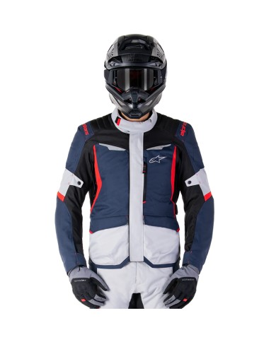 CHAQUETA ALPINESTARS ST-1 WATERPROOF DARK BLUE/BLACK/BRIGHT RED