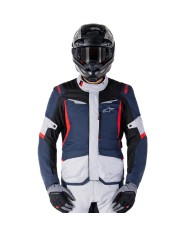 CHAQUETA ALPINESTARS ST-1 WATERPROOF DARK BLUE/BLACK/BRIGHT RED