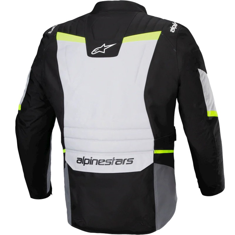 CHAQUETA ALPINESTARS ST-1 WATERPROOF ICE GRAY/BLACK/YELLOW FLUO