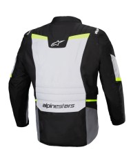 CHAQUETA ALPINESTARS ST-1 WATERPROOF ICE GRAY/BLACK/YELLOW FLUO