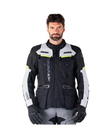 CHAQUETA ALPINESTARS BOGOTA PRO DRYSTAR BLACK/ICE GRAY/YELLOW FLUO