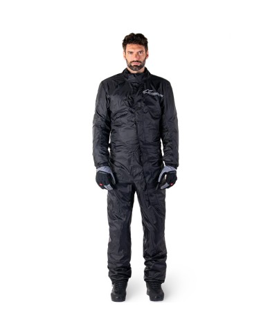 MONO IMPERMEABLE ALPINESTARS HURRICANE RAIN V2 BLACK