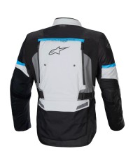 CHAQUETA ALPINESTARS BOGOTA PRO DRYSTAR ICE GRAY/BLACK/CYAN
