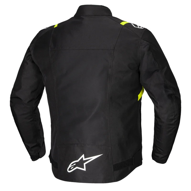 CHAQUETA ALPINESTARS T-SPS V2 WATERPROOF BLACK/WHITE/YELLOW FLUO