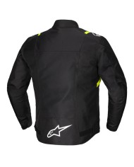 CHAQUETA ALPINESTARS T-SPS V2 WATERPROOF BLACK/WHITE/YELLOW FLUO