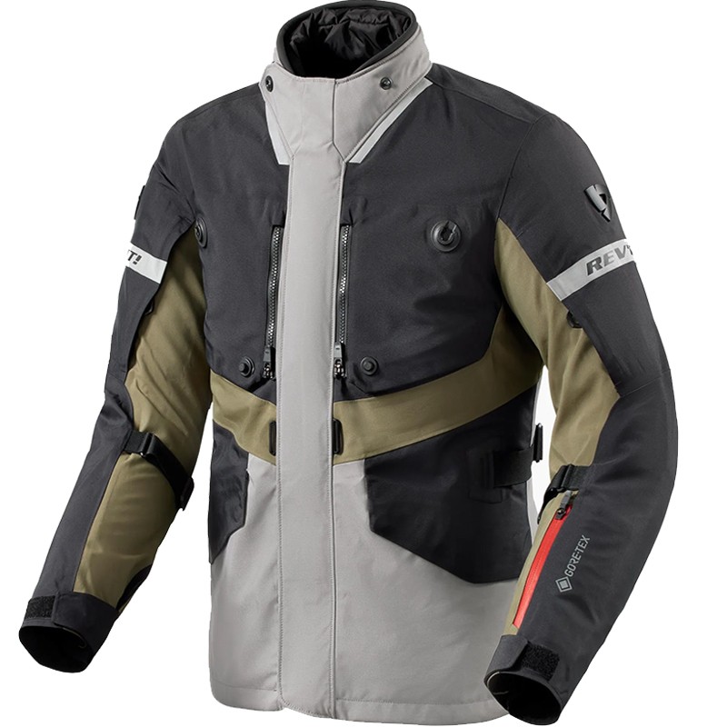 CHAQUETA REVIT NEPTUNE 3 GORE-TEX BLACK/DARK GREEN